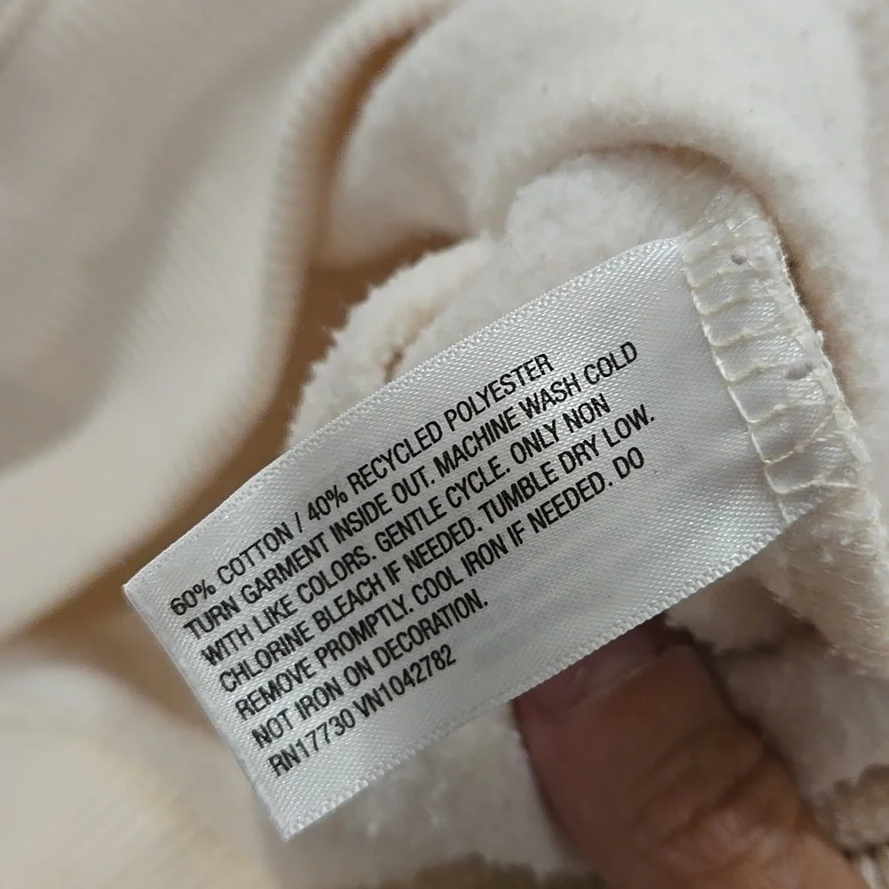 a new day Dot Glitter Sparkle Cream Crew Neck Sweater, Festive Chic, Large, VGUC - Picture 5 of 6